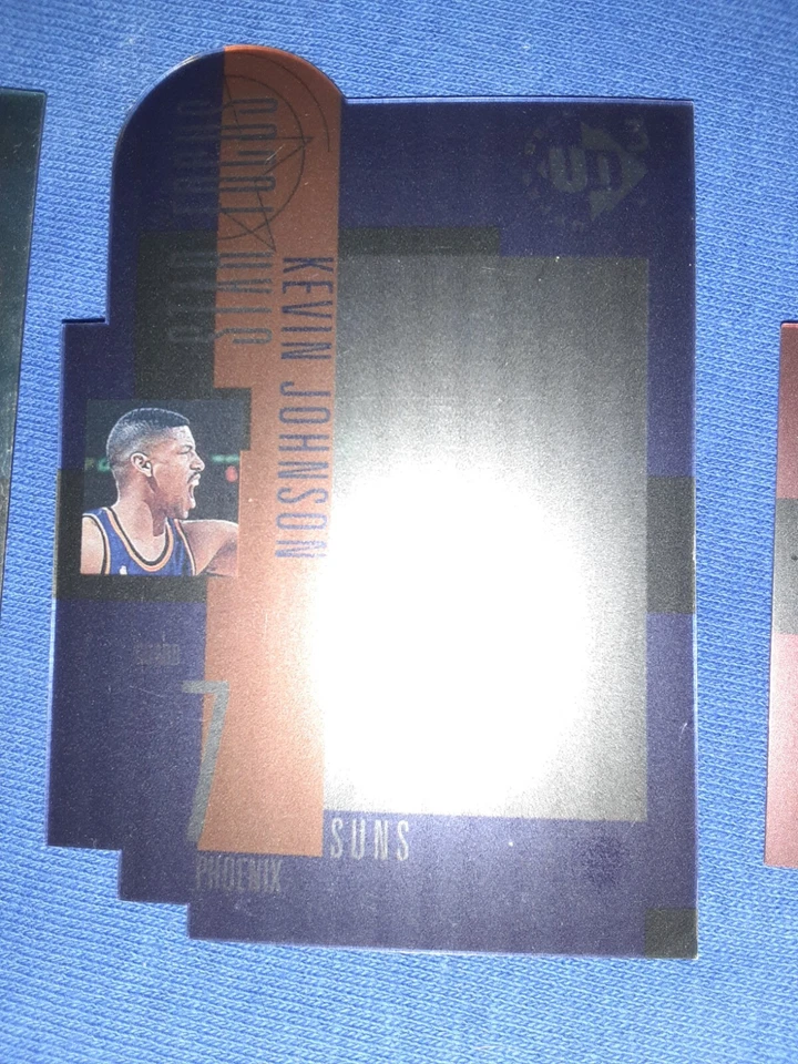 KEVIN JOHNSON 1996-97 Upper Deck UD3 Die Cut #35 W/ Protective Coating MVP HOF - Image 1 of 1