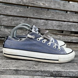 Scarpe sneakers Converse Chuck Taylor All Star doppia lingua blu leopardato UK 5 - Foto 1 di 12