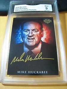MIKE HUCKABEE 2016 DECISIONE CANDIDATO RITRATTI # CP15 GRADO 9 - Foto 1 di 1
