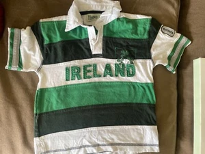 Blarney Boys Size 1/2 Ireland Polo Rugby Youth Shirt - Picture 1 of 2