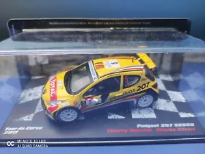 COCHE 1/43, ALTAYA, MODELO PEUGEOT 207 S2000 TOUR DE CORSE 2011. T. NEUVILLE. - Imagen 1 de 3