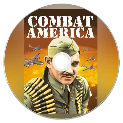 Combat America (1943) Public Domain Film Supplied On DVD Free UK Postage - Image 1 of 2