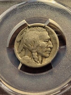 1913 D Buffalo Nickel, type 2, PCGS, G04, key date Denver     invoi    g96dr - Image 1 of 4