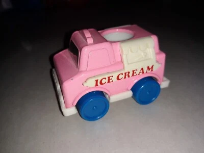 Vintage Disney Minnie Mouse Collectible Die Cast Metal Ice Cream Truck ARCO  - Image 1 of 4