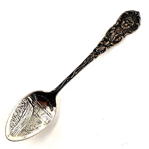 Vintage Sterling Silver Souvenir Spoon Niagra Falls New York Native American NY - Picture 1 of 7