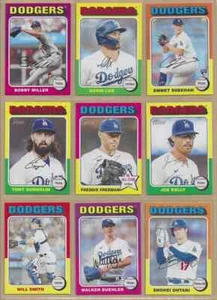 2024 Topps Heritage MIAMI MARLINS Basisteam Set von (14) Luis Arraez Chisholm - Bild 1 von 2