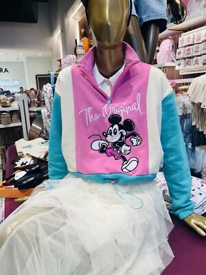 Grande - Disney Park 2025 Mickey 1/4 cremallera tirar Foto 1 de 2