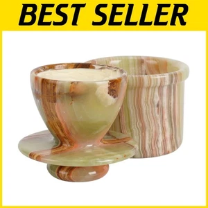 4.25'' Marble Butter Storage - Handmade Crock for Countertop - Picture 1 of 8
