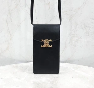 Celine Triomphe Handy Umhängetasche 10K683DPV 127790528 - Picture 1 of 6