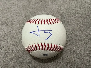 NEW YORK METS JONAH TONG SIGNED HANDSIGNIERT BALL BASEBALL COA - Bild 1 von 3