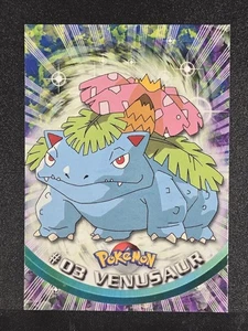 1999 Topps Pokemon TV Animation Edition #03 Venusaur Black Logo - Picture 1 of 7