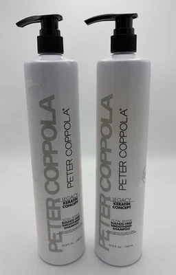 2 PETER COPPOLA KERATIN CONCEPT TOTAL REPAIR SULFATE FREE SHAMPOO 33.8 OZ PUMP - Image 1 of 2