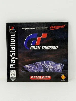RARO Gran Turismo Sony Playstation 1 PS1 DEMO DISCO No Para Reventa Edición Sears Foto 1 de 4