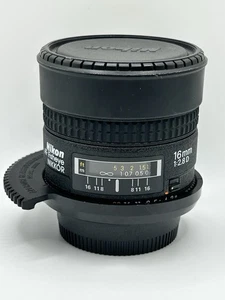 Nikon AF Fisheye NIKKOR 16mm f/2.8D Lens, made in Japan, in excellent - Picture 1 of 12