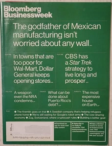 Bloomberg Businessweek Magazine October 16 2017 - Mexican Manufacturing - Picture 1 of 3