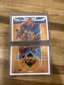 1993-94 Upper Deck Michael Jordan Pro View 3D Checklist Card Set #109/#110 GOAT  - Picture 1 of 5