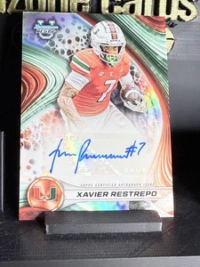 2024 Bowman U Best Xavier Restrepo Best of 2024 Auto Refractor #BOA-XR - Picture 1 of 2