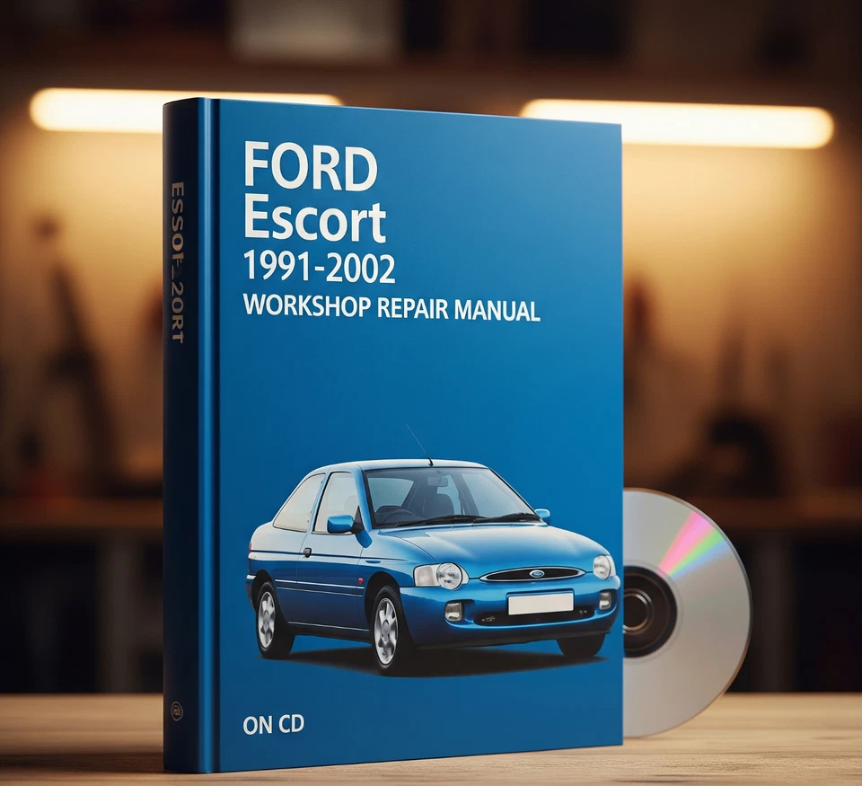 Ford Escort 1991-2002  Workshop Manual Service Repair on CD. - Image 1 of 1