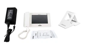 Aiphone JP-4MED Video Master Station, Wall/Desk Mount, Power Adapter, Manuels - Picture 1 of 4
