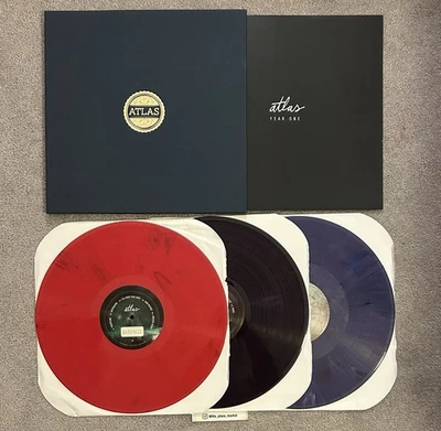 Sleeping At Last Atlas vinyl record Box Set rare and Out of print - Image 1 of 3