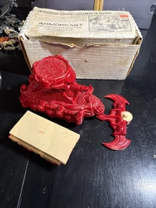 Armorcast Chaos Caldero de Sangre Parcialmente Pintado MUY RARO Caja Original - Imagen 1 de 8