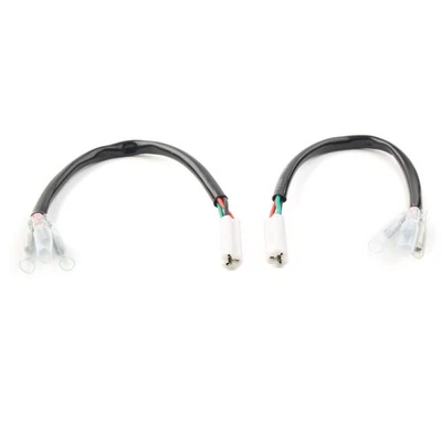 Arnés divisor de señal de giro delantero de 3 cables adaptador en Y para Yamaha R1 R3 R6 FZ09 EE. UU. Foto 1 de 4