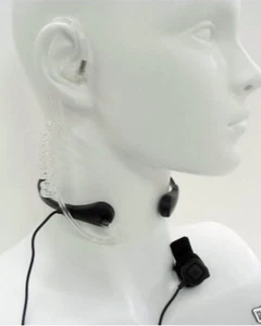 LARINGOFONO PARA YAESU Y VERTEX CON PULSADOR PTT - Imagen 1 de 1