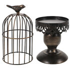  Dining Table Candle Holder Wedding Centerpieces Metal for Banquet Desktop