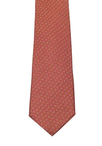New Gucci Brown Patterned Tie - Picture 1 of 2