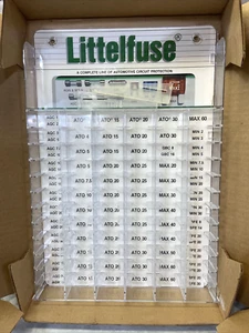 Unused Littelfuse Empty Display Rack, Counter, Drawer Or Wall Mounted, With Feet - Picture 1 of 8