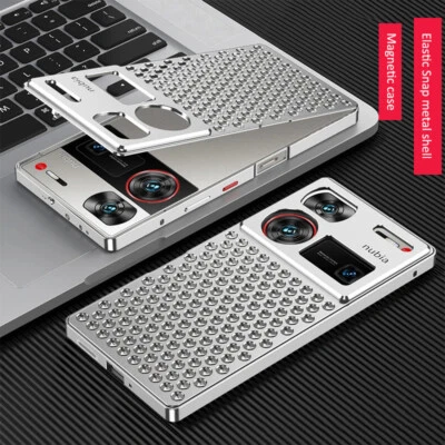 Металлический тепло рассеивания Snap ударопрочный чехол для ZTE nubia Z80 Z70 Z70S Z60 Ultra - Изображение 1 из 4