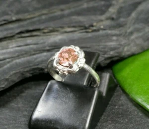 Hübscher 835 Silber Ring Rosa Pinker Besatz Klein Kinderring Puppenring - Bild 1 von 9