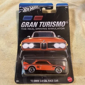 HOT WHEELS GRAN TURISMO SERIES 1973 BMW 3.0 CSL RACE CAR - Picture 1 of 2