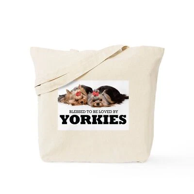 Bolso de Mano CafePress Blessed By Yorkies (467220385) Foto 1 de 4