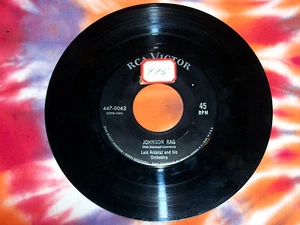 LUIS ARCARAZ AND HIS ORCHESTRA Johnson Rag b/w Bewitched RCA VICTOR 1951 VG++ - Picture 1 of 2