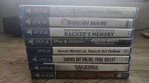 SELLADO PS4 Lote (8 Juegos) Palo de la Verdad Espada Arte Kingdom Hearts Neptunia LEER - Imagen 1 de 11