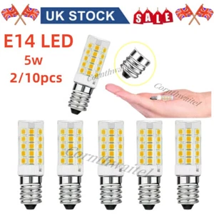 10x E14 LED 5W Light Bulb COOL, WARM WHITE Replacement For Halogen Capsule Bulbs - Picture 1 of 14