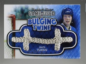2018-19 President's Choice Game Used Bulging Twine /5 Mats Sundin #BTT-31 HOF