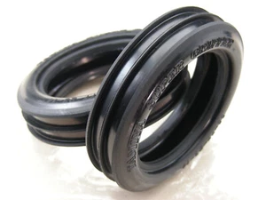 Tamiya Super Gripper Wild One Fox Novafox DT01 DT02 Triple Rib 2WD Front Tires ! - Picture 1 of 5