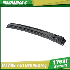 Front Bumper Reinforcement  Face Bar Fit For Ford Mustang 2015-2021 Steel Black - Picture 1 of 11