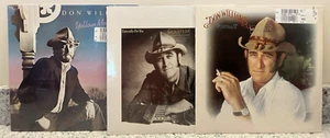 3 DON WILLIAMS LPS FACTORY SEALED FIRST PRESSES (SAWCUTS) - Imagen 1 de 2