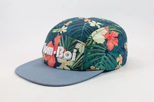 Tom Boi 5 Panel Cap Hat Adjustable Retro Tropical - Picture 1 of 5