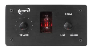Dynavox TPR-2 Sound Converter preamplificador de tubo con MM/MC-Phono - negro - Imagen 1 de 5
