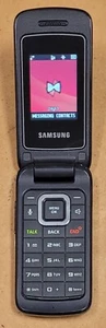 Samsung Entro SPH-M270 - Black ( PayLo by Virgin Mobile ) Flip Phone - No Back - Picture 1 of 7