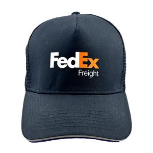 Gorra de carga Fedex para adultos negra - OSFM - ajustable - Imagen 1 de 6