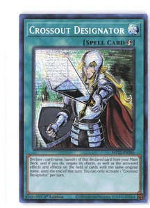 Crossout Designator #MP22-EN265 NM 1st Edition Prismatic Secret Rare - Picture 1 of 2
