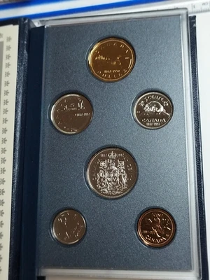1992 Canada Specimen Coin Set - Image 1 of 4