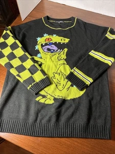 Maglione Dolls Kill x Rugrats Nickelodeon donna XS oversize Reptar - Foto 1 di 11