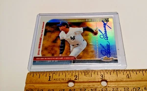 2003 Topps Finest Goose Gossage Finest Moments On Card Auto SSP New York Yankees - Imagen 1 de 4
