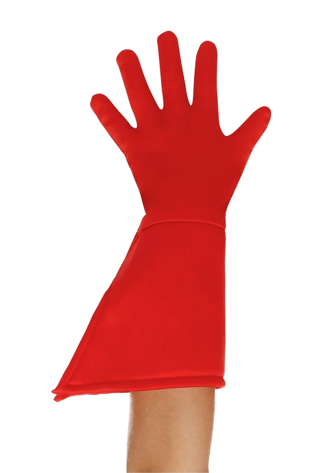 Child Red Superhero Gloves - Image 1 of 1